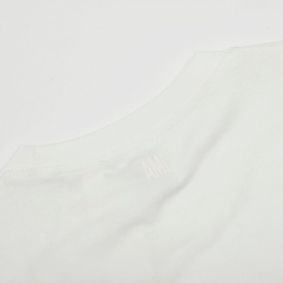 Ami White Sleeveless T Shirt - Picture 6 of 8